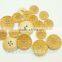 Fancy High Quality 4 Holes Wood Button with Logo Figure Engraved on