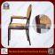 Hot Sale Imitation Wood Stacking Armrest Dining Chair for Restaurant