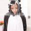 Christmas cosplay custumeAdult onesie/ gray timber wolf cartoon pajamas