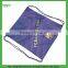Custom Polyester Draw String Bag, for promotion and gift