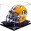 hot selling high quality clear acrylic football helmet display case box for football helmet