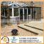 Walk in parrot enclousure cage yard extending from conservatory cat aviary welded run cage