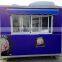 2017 shanghai minggu new food trucks/BBQ trailer cart/food car with ice maker/ soft ice cream machine for sale