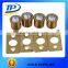 Brass door roller catch cabinet closet door ball catch with strike plate