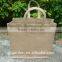 hessian jute pop up bag
