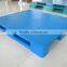 HDPE Or PP Rack Factory Euro Plastic Pallet Mesh Three Skids in warehouse