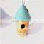 China supplier crafts hang Christmas wooden bird house wholesale modern design wooden bird house high quality wooden bird house