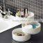 3 tiers acrylic cosmetic rotate organizer
