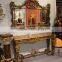 Antique decorative hot selling console table with mirror