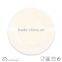 16pcs beige elegant round emboss dinner set
