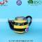 With Embossed decorative flower Ceramic Teapot for flower pots