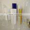 Colored acrylic plexiglass bubble cast rod