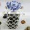 Handmade OEM aroma diffuser bottle aromatherapy ceramic flower fragrance diffuser