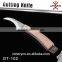 Hight Quality Folding Wooden Handle Mushroom Knife With Brush and Tweezers GT-102