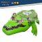 kids seabeach toys inflatable crocodile toys,animal shape air mattress,inflatable bouncer outdoor swimming pool summer toys