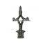 Cast Iron decorative star top finial for ornament fence/gates
