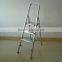 4 steps aluminum folding ladder