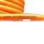 high quality excellent tensile strength flexible orange PVC pipe for car washing industry