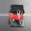 Black Salon PU Leather Hairdressing Scissors Clips Hair Cutting Combs Holster Holder Case Pouch Bag Barber