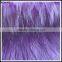 Factory Price Soft Touch With Silver Faux Fur Trim Fabric