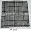 New arrival square wholesale factory europe lady plaid checked pashmina shawl 100%acrylic