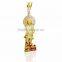 Two Tone Plated st Lazaro Pendant