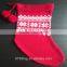 Hot Sale Festival Christmas Knitting Sock Decoration Christmas Knitted Sock