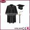 Black Children Graduation Gown And Caps
