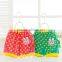 Wholesale cotton printing summer baby girl cotton shorts
