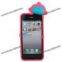 Lovely Kiki Mong Pattern Protection TPU Case For iPhone 5