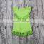Yawoo 2017 flutterl sleeve cotton tassels summer dresses latest children frocks designs