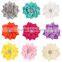 The new hot hair multilayer diamond corner Playhouse lotus leaf flower hairpin 13 color optional