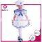 Sailor uniform party fancy dress costumes navy sailor dress costume with bowknot for girls