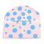 spring&summer korea style 100%cotton cute boys&girls dots pattern baby dress hats