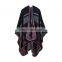 Madam Leopard Print Cashmere Scarf Triangle Needle Hem Multifunctional Cloak