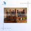 wholesale custom wooden wine candle beer animal wine bottle holders