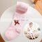 Hosiery baby girl clothes bowknot big PP baby girl cotton warm tights kids tights pantyhose child stocking warm lovely for baby