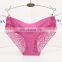 Ice Silk Seamless Panties for Women Summer Print Fashion Panty Lingerie Lace Underwear