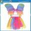 Summer Rainbow Girls/Kids/Infant Tutu Wings Set Wholesale