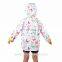 PUKR17005 2017 Kids PU Rain Jacket Children Outdoor Waterproof For 2-10 Y