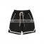 Wholesale 100% Polyester Running Shorts Quick Dry Midweight Black Mesh Shorts For Men