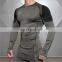 muscle o neck elastane gym mens compression shirts