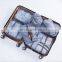 7 Set Packing Cubes with Shoe Bag Compression Travel Luggage Organizer