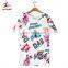 China manufacture animal pattern short sleeves cotton tshirt for young children