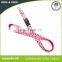 High quality customized sublimated lanyard for sale/polyester lanyard