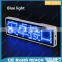 Message Scrolling Usb Rechargeable led magnetic programmable led name badge