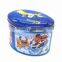 High quality decorative custom made christmas gift tin box wholesale
