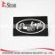 shenzhen high quality beautiful weaving brand name woven labels for kid
