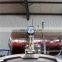 Spray type pear jar glass bottle sterilizing machinery
