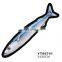 Indestructible Durable Cat Fish Plush Toy Cat